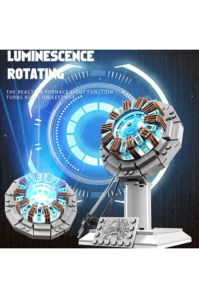 Choice No Box Moc Super Movie Lron Man Nuclear Reactor Bricks Mk1 Arc Reactor Mark Figure Model Building Bl