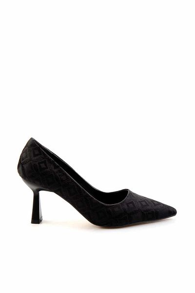 Bambi Pantofi cu toc clasici de damă negri K 01058124004