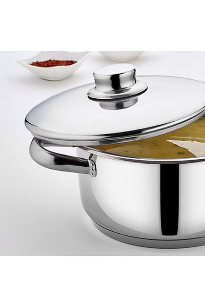gülsan Mega Steel Deep Pot 18 Cm Fma08065