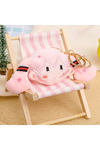 BANDAI 1 Hatsune Miku Cartoon Plush Doll Keychain Anime Modelling Plush Stuffed Doll Pendant Keychains Bga.