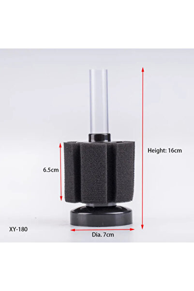 Choice فلتر إسفنجي حيوي XY-180 من جريت أكوارم أكسسوارات، مناسب لمضخات أحواض ا...
