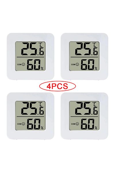 Choice 4pcs Type 2 4pcs Digital Thermometer Hygrometer Indoor Mini Temperature Lcd Electronic Monitor Hygro