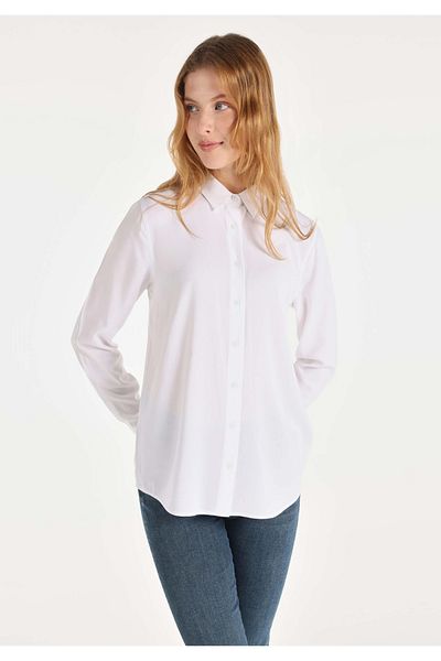 Colin's White Regular Fit Long Sleeve Shirt - Cl 1050927