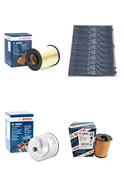 Bosch Ford Focus 3 1.6 Tdcı Dizel Filtre Bakım Seti 2011-2018