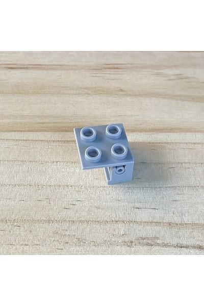 Choice Gray 20pcs Moc Brick Parts Hinge Brick 2x2 Top Plate Thin Hinge Brick 1x2 Base Compatible With 3937