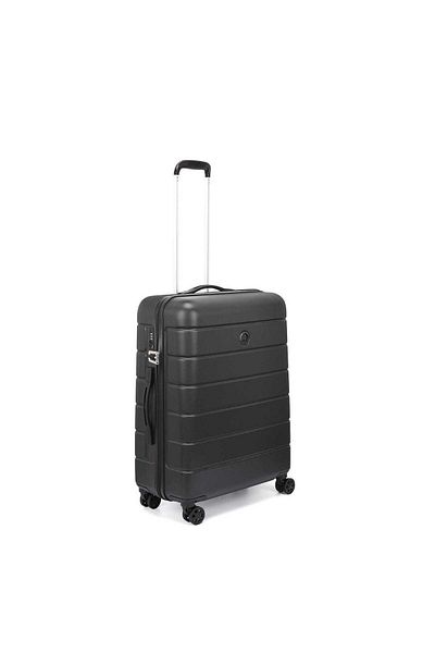 Delsey Maringa 55cm Softcase Expandable 4 Double Wheel Cabin Luggage Trolley Purple