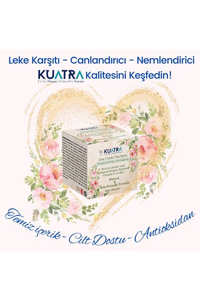 KUATRA Zinc Oxide Plus Balm (Anti-Blemish, Refreshing Moisturizing Daily Care-Natural Ingredient)