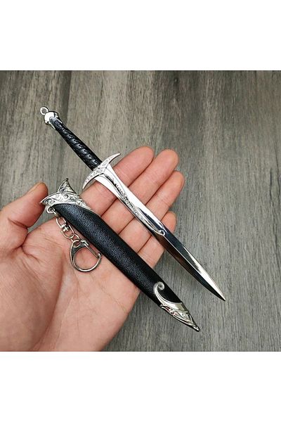 Choice 18cm Sting Glamdring Aragorn Narthil Sword Elves Anduril Middle-earth Weapon 22cm Metal Katana Samur
