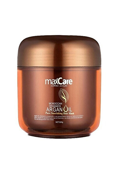 Maxcare ماكس كير قناع زيت ارغان مغربي اورجانيكس (500 جرام) منتج ايطالي