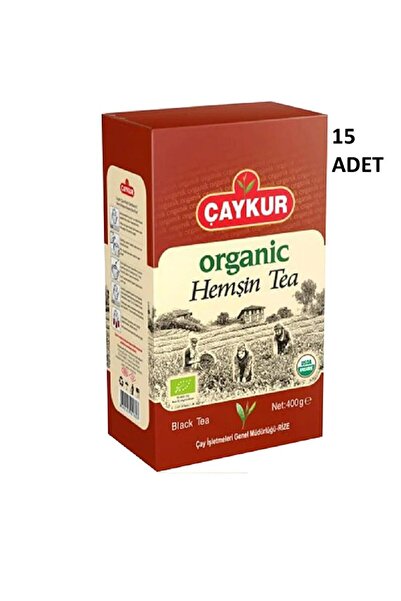 Çaykur Caykur Organık Hemsın Cayı 400 Gr Karton 15 Lı