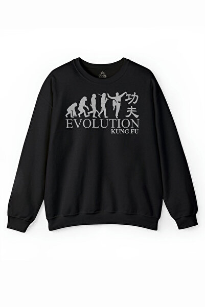 so cool Evolution Human Evrim Kung Fu Kungfu Karate Štampano Dukserica
