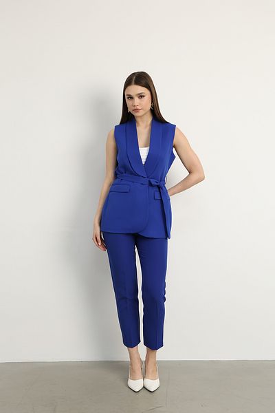 Swass Violet Belted Vest