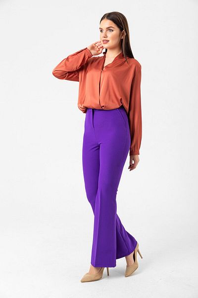 Swass High Waist Fake Pocket Spanish Trousers