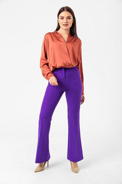 Swass High Waist Fake Pocket Spanish Trousers