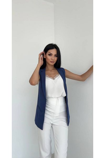 Swass Chiffon Vest - Detailed Design