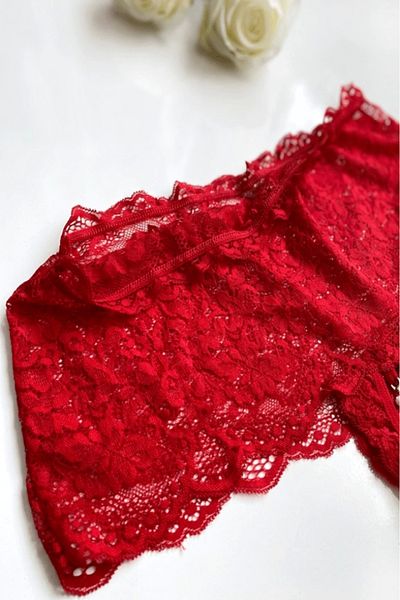 gc gece incisi Plus Size Pearl Detailed String
