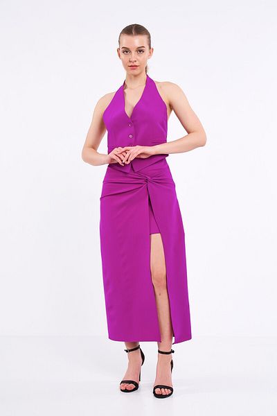 Swass Short Vest with Back Detail