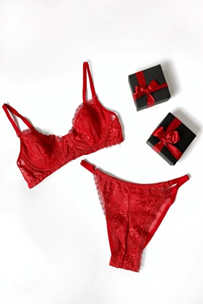 gc gece incisi Set sutien brodat floral