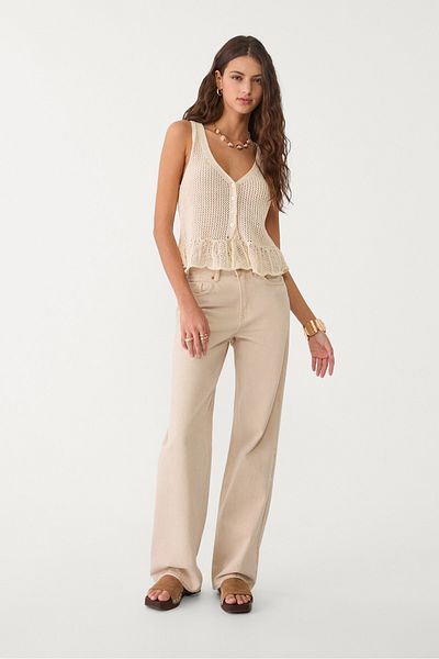 Stradivarius D92 straight wide jeans