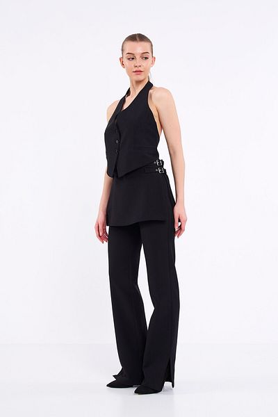 Swass Short Vest with Back Detail