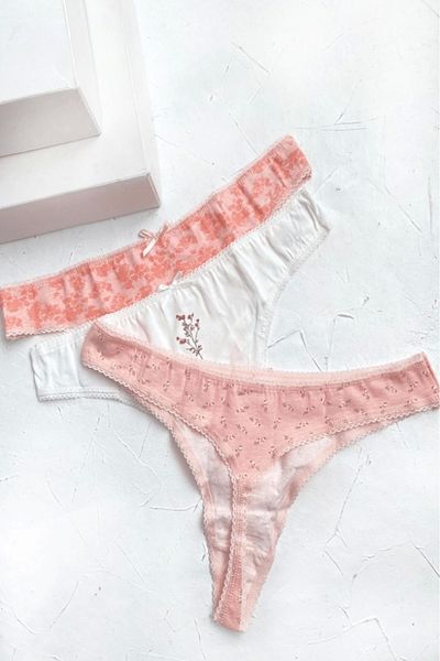 gc gece incisi Cotton Thong Set of 3