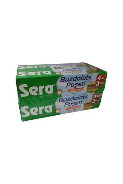 SERA Small Size Refrigerator Bag 4 Pieces 20 X 30 cm