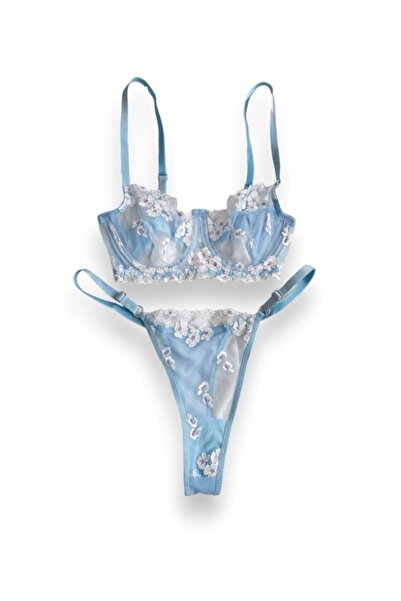 Gece İncisi Бюстгальтер - з принтом ромашок