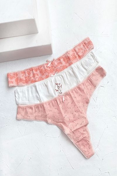 gc gece incisi Cotton Thong Set of 3