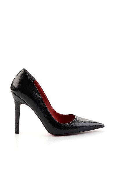 Bambi Black Women's Classic Heeled Shoes K01455018004