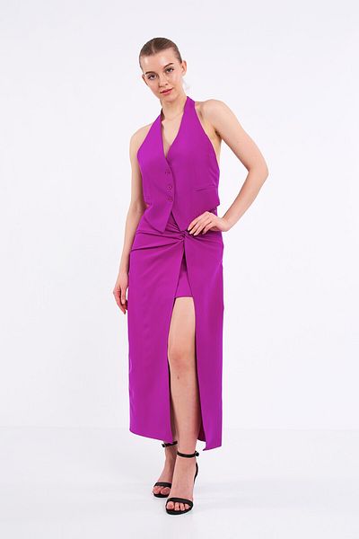 Swass Short Vest with Back Detail