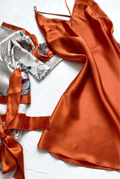 gc gece incisi Yarasa Kol Saten Sabahlıklı Takım