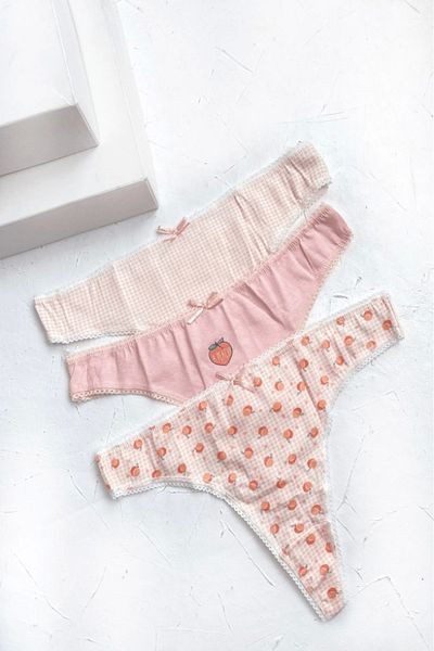 gc gece incisi Cotton Thong Set of 3