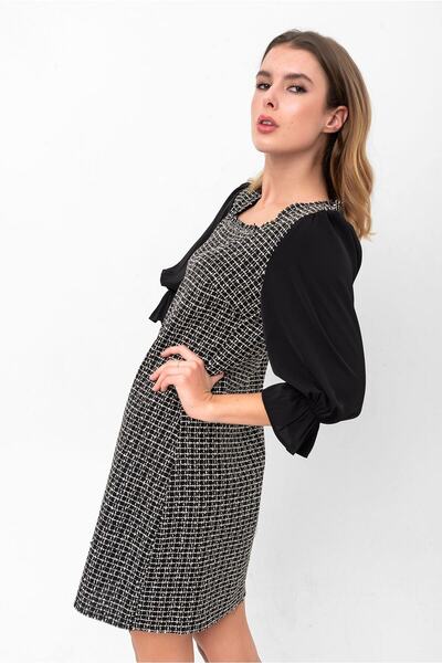 Swass Μίνι φόρεμα με καρό σχέδιο