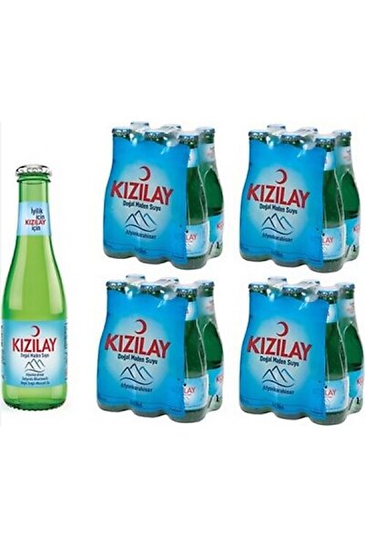 Kızılay Sade Afyonkarahisar Maden Suyu 24x200 ml