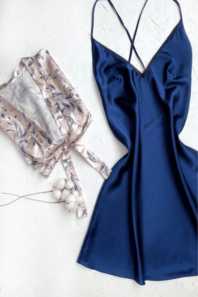 gc gece incisi Set de halate cu model de frunze