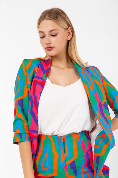 Swass Patterned Jacket