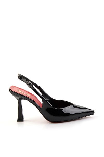 Bambi Black Women's Classic Heeled Shoes K01231437708