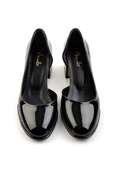 Bambi Black Women's Classic Heeled Shoes K01231482008