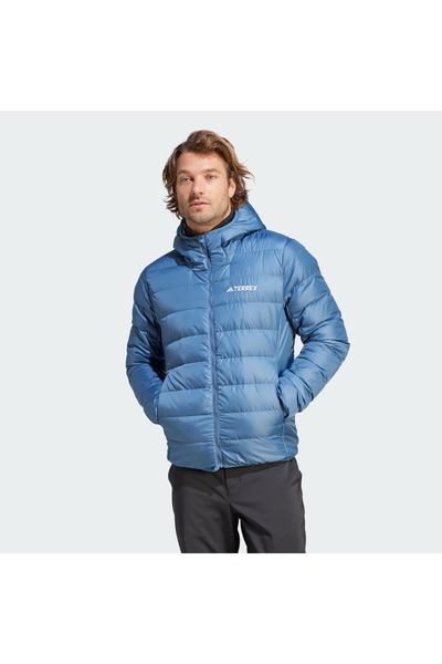 adidas Terrex Multi Light Down Erkek Mavi Mont (IP6039)