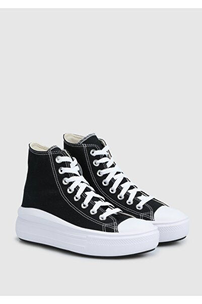 Converse حذاء نسائي أسود من Chuck Taylor All Star Move 568497 ج-001