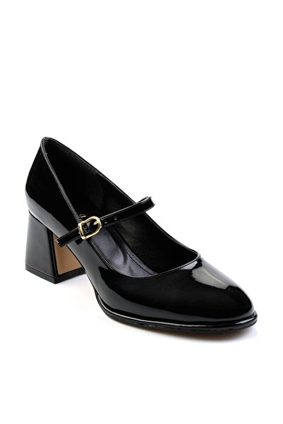 Bambi Siyah Kadın Klasik Topuklu Ayakkabı K01231481608