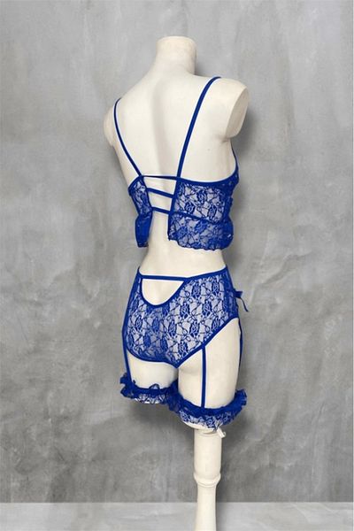 Gece İncisi Set bustieră cu accesorii pentru picioare