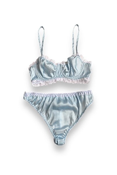 Gece İncisi Бюстгальтер з балеринами в клітинку