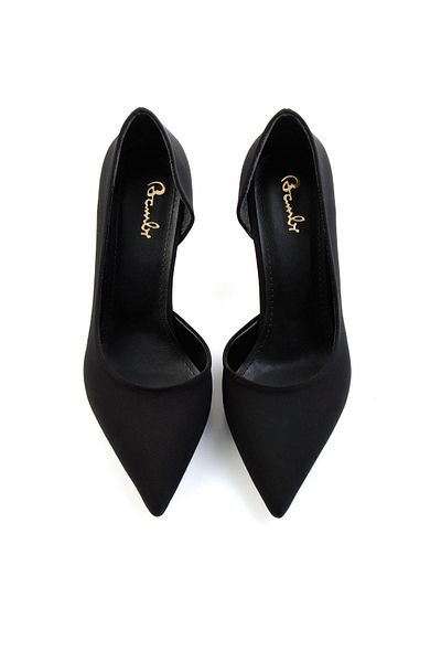 Bambi Pantofi cu toc clasici de damă negri K01231363901