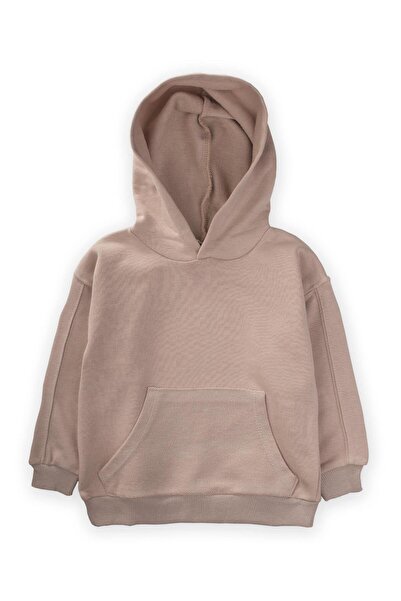 Cigit Béžová mikina s kapucí 2-10 let