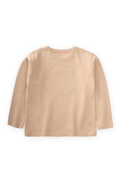 Cigit Tricou brodat Seek Wildlife de culoare bej - 1-7 ani sezonier