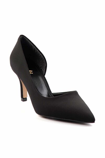 Bambi Siyah Kadın Klasik Topuklu Ayakkabı K01231363904
