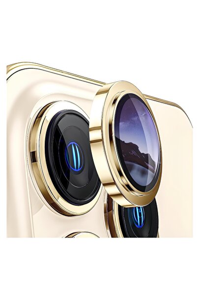 Velvoria iPhone 14 Pro Sapphire Lens Protector Gold