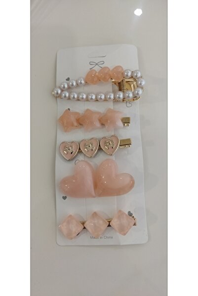 ELAS HOME Women's and Children's Penny Clips Set of 5 Side Hair Clips