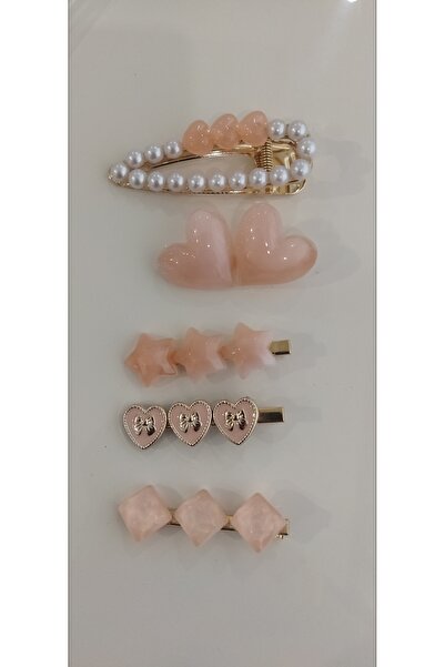 ELAS HOME Women's and Children's Penny Clips Set of 5 Side Hair Clips